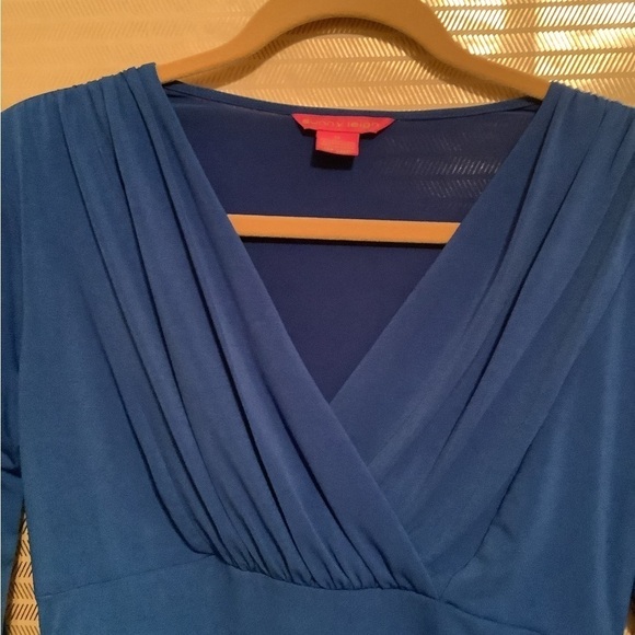 SUNNY LEIGH~BLUE BLOUSE~MEDIUM - Picture 2 of 4
